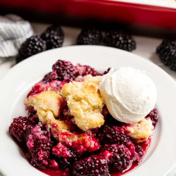 Old Fashioned Blackberry Cobbler