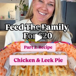 Chicken &amp; Leek Pie