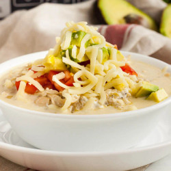 Crock Pot Keto White Chicken Chili Recipe