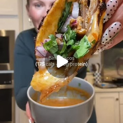Low Calorie High Protein Birria Tacos