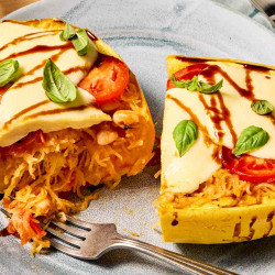 Spaghetti Squash Caprese