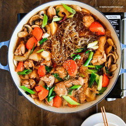 Jjimdak (korean Braised Chicken)