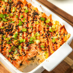 Salmon Sushi Bake (viral Recipe)