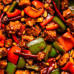 Vegan Kung Pao Tofu