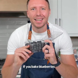 Healthy High Protein Blueberry Muffins