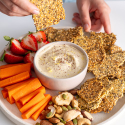 Healthy Seeded Crackers