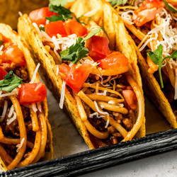 Spaghetti Tacos