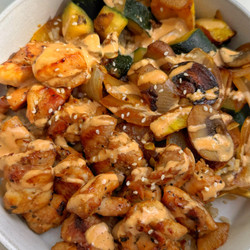 Hibachi Chicken Bowls