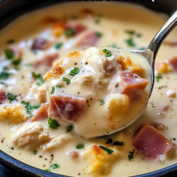 Chicken Cordon Bleu Soup
