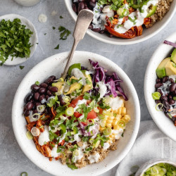 Bbq Ranch Chicken Quinoa Bowls