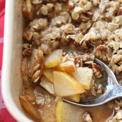 Easy Pear Crisp
