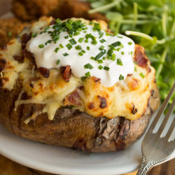 Jalapeño Popper Loaded Potatoes