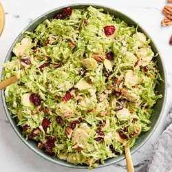 Shaved Brussels Sprouts Salad Recipe