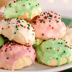 Italian Christmas Cookies (anginetti)