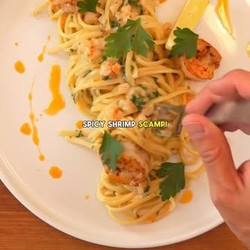 Shrimp Scampi On Steroids