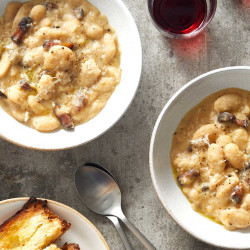 Slow-cooker Butter Beans With Pecorino And Pancetta 
