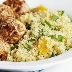 Turkey Meatballs With Citrus Couscous