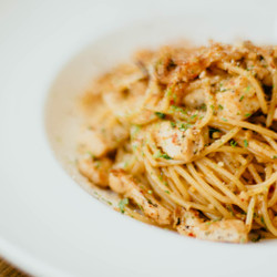 One-pot Chicken Caesar Pasta