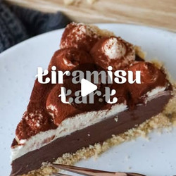 Jane Dunn Tiramisu  tart