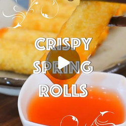 Crispy Spring Rolls With Wonton Wrappers