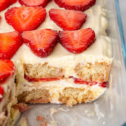 Strawberry Tiramisu (creamy, Light And Fresh)