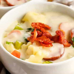 Creamy Tortellini Soup