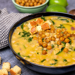 Coconut Chickpea Soup