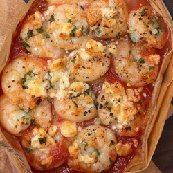 Prawn Saganaki Boat 🦐