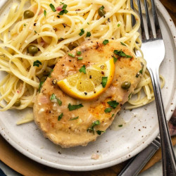 Vegan "chicken" Piccata | Tofu Piccata Recipe
