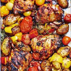 Amatriciana Chicken Traybake