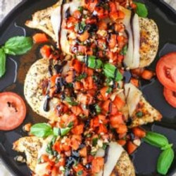 Easy Bruschetta Chicken