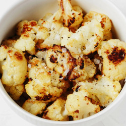 Roasted Frozen Cauliflower Florets