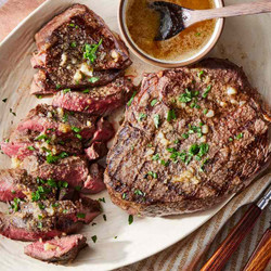 Sirloin Steak With Garlic Butter
