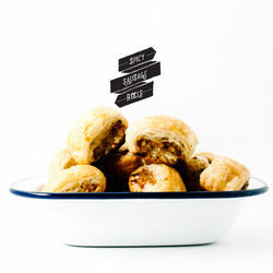 Spicy Sausage Roll Recipe · I Am A Food Blog