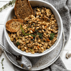Vegan White Bean Cassoulet