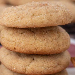 Chai Spice Brown Butter Snickerdoodles