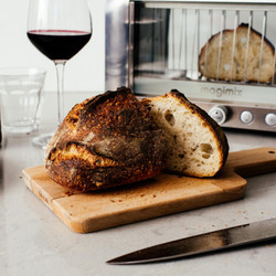 Sea Wolf Inspired Small Batch White Sourdough Loaf