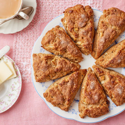 Cinnamon And Apple Scone