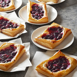 Quick and Easy Blueberry Cream Cheese Pastries