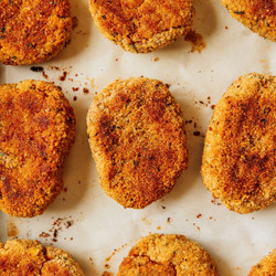 Oven-baked Chickpea Nuggets (crispy!)