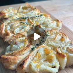 Apricot Pecan And Boursin Cheese Pinwheels