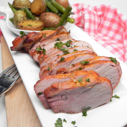 Slow Cooker Honey Garlic Pork Loin Roast