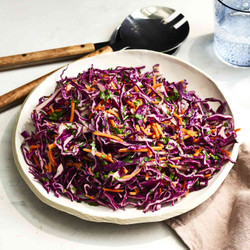 Red Cabbage Coleslaw