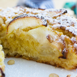 Easy Italian Apple Cake (torta Di Mele)