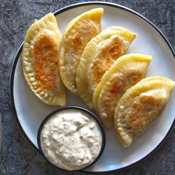 Lemon Pepper Chicken Pierogi
