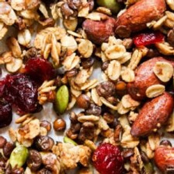 Healthy Maple Cinnamon Lentil Granola