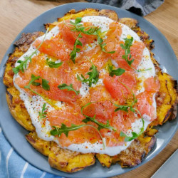 Tarte Smashed Potatoes Au Saumon