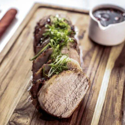 Spicy Blackberry Pork Loin