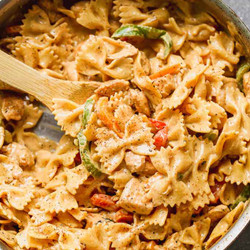 Cajun Chicken Alfredo Pasta