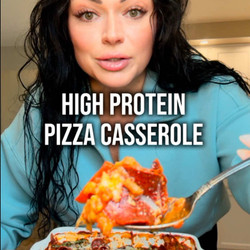High Protein Pizza Casserole